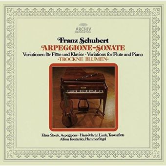 Schubert : Arpeggione Sonata Variations for flute and piano SHM-CD