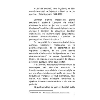 Obstacles à la pharmacovigilance