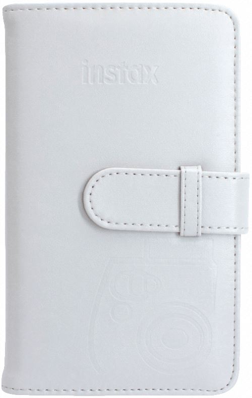 Album photo Fujifilm Blanc cendré pour Instax Mini