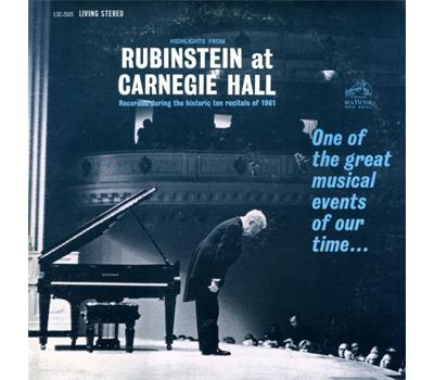 Highlights from Rubinstein at Carnegie Hall