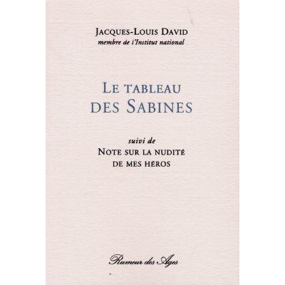 Le tableau des sabines