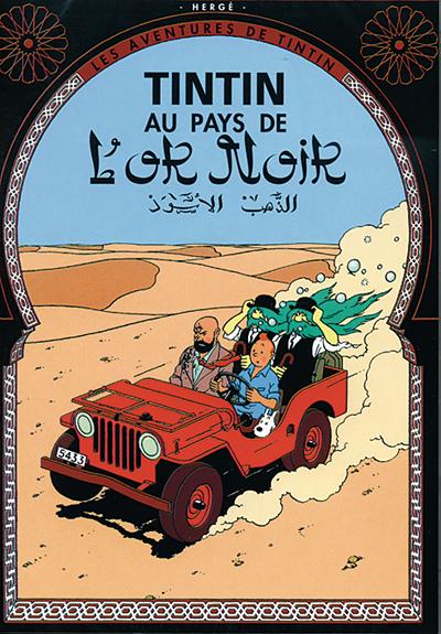 TINTIN AU PAYS DE L OR NOIR-VF