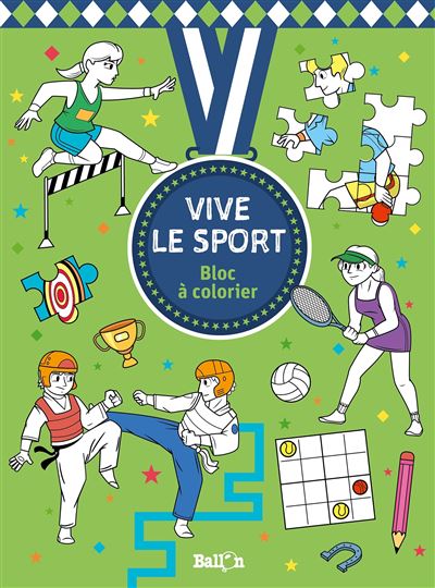 Sport : Bloc de jeux -  Collectif - broché