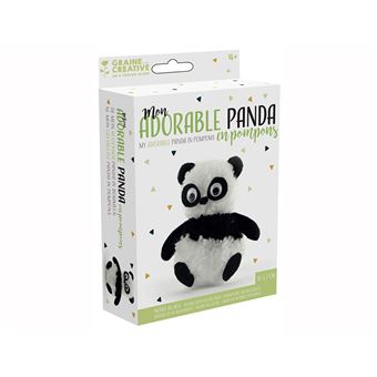 Kit Graine Créative pompons panda