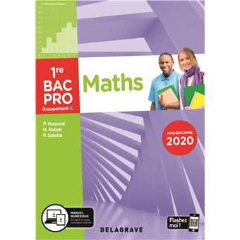 Mathématiques - Groupement C - 1re Bac Pro (2020) - Pochette élève