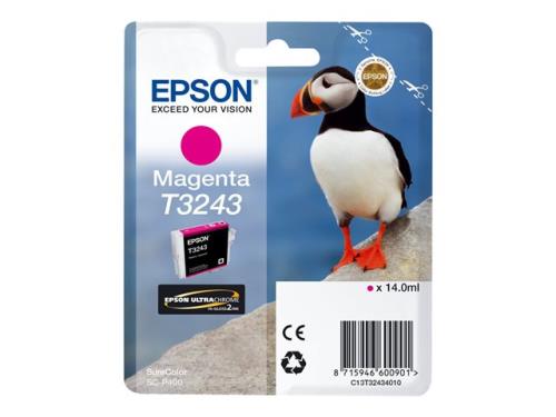 Cartouche d’encre Epson Macareux T3243 Magenta