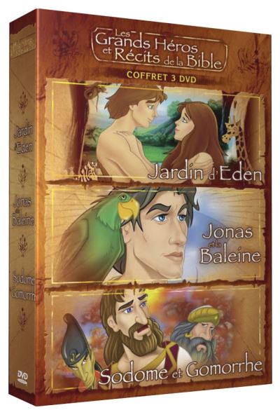 Coffret 1 Jardin d'Eden Jonas et La Baleine Sodome et Gomorrhe DVD