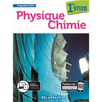 Physique - Chimie 1re STI2D (2019) - Manuel élève