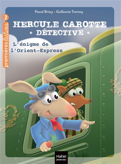Couverture de Hercule Carotte, détective n° 3 L'énigme de l'Orient-Express