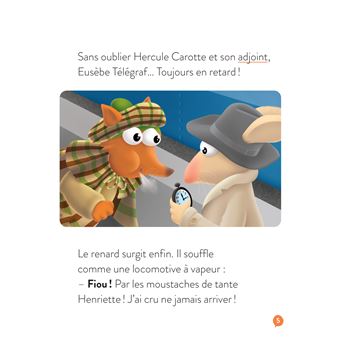 Hercule Carotte - L'énigme de l'Orient Express CP/CE1 6/7 ans