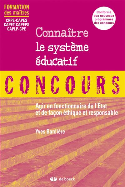 Connaître le système éducatif : Concours