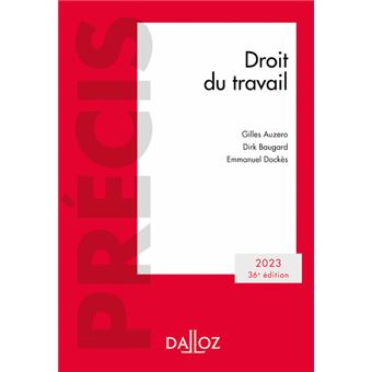 Droit du travail 2023