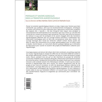 Pratiques et savoirs agricoles dans la transition agroécologique