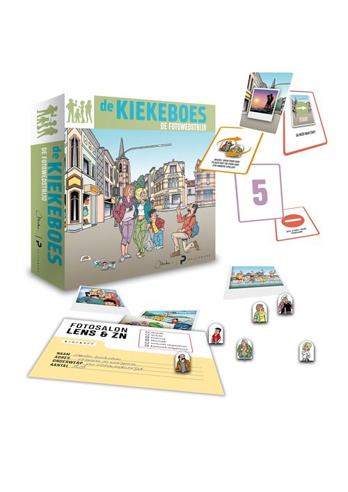 Jeux de société  De Kiekeboes - De Fotowedstrijd Pelckmans