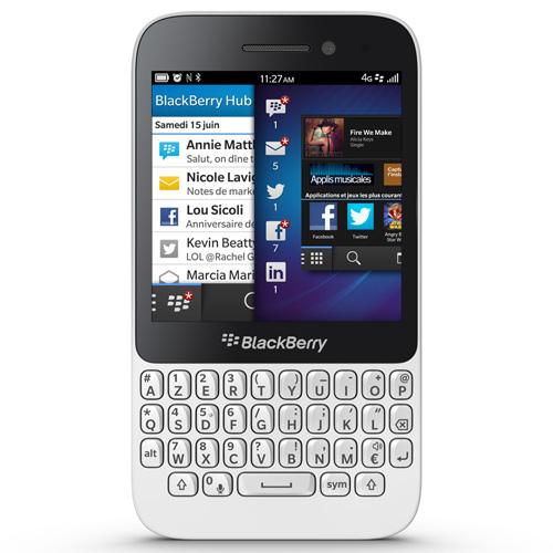 BLACKBERRY  Q5, Blanc 