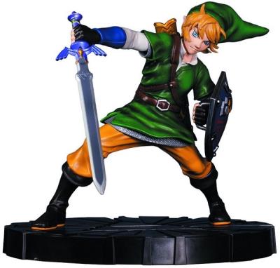 Figurine Zelda Link en mouvement Edition Collector 24 cm