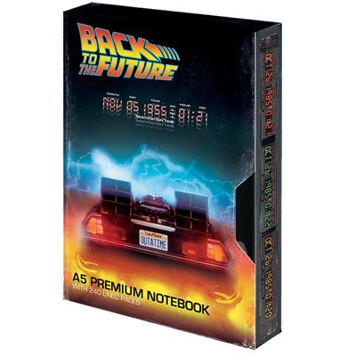 Carnet Retour vers le futur Premium