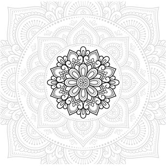 Je médite, je colorie, je dessine - Mandalas apaisants