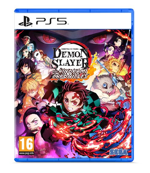 Pochette avant du jeu Demon Slayer -Kimetsu no Yaiba- The Hinokami Chronicles PS5
