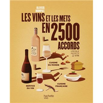 Les vins et les mets en 2500 accords