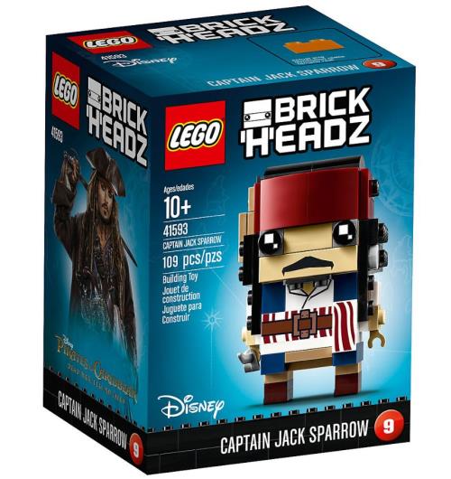 LEGO® BrickHeadz 41593 Capitaine Jack Sparrow