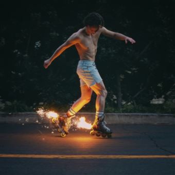 Fireworks & Rollerblades - Vinilo Transparente