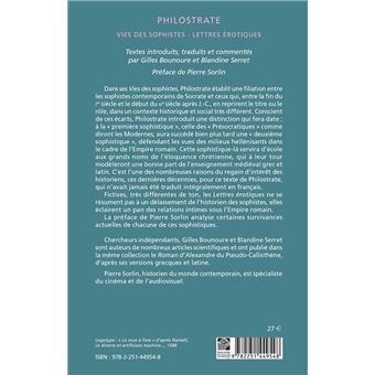 Vies des sophistes
