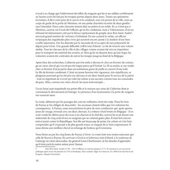 Un mémorialiste loyal