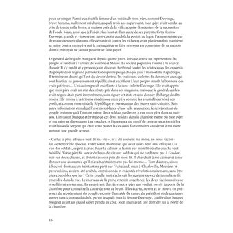 Un mémorialiste loyal