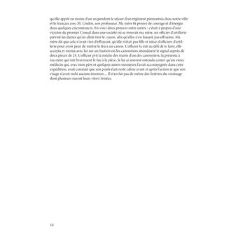 Un mémorialiste loyal