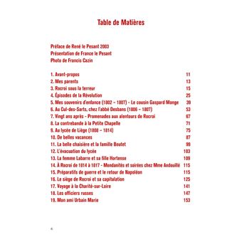 Un mémorialiste loyal