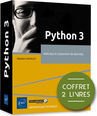 Python 3 - Sébastien Chazallet - (donnée non spécifiée)