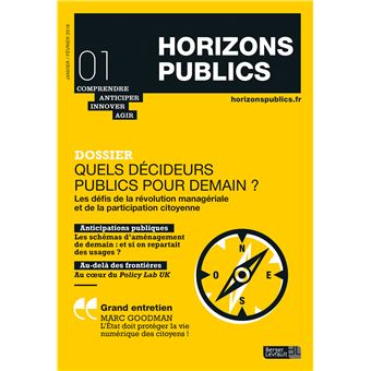 Quels décideurs publics pour demain ?