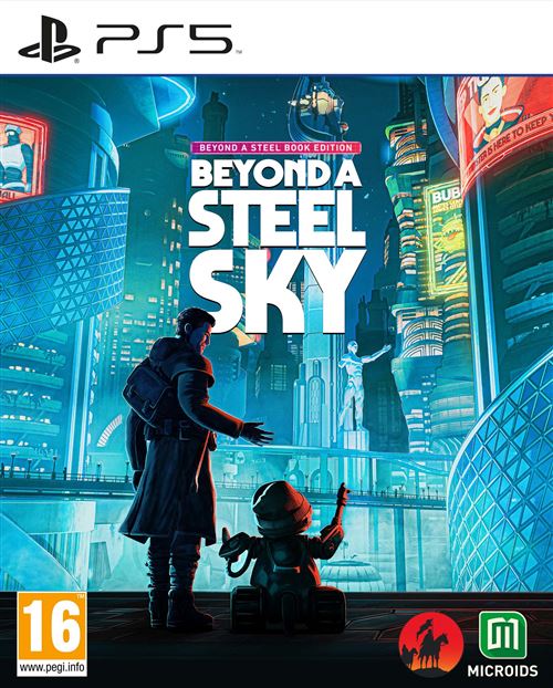 Pochette avant du jeu Beyond a Steel Sky Edition Steelbook PS5