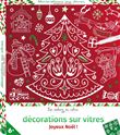 Décorations sur vitres Joyeux Noël ! - boîte avec accessoires