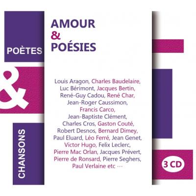Les plus beaux poèmes et chansons d'amour - Digipack 3 CD