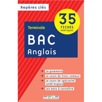 Repères clés bac Anglais