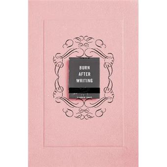 Burn After Writing