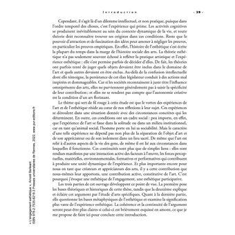 L'engagement esthétique