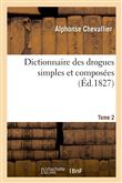 Dictionnaire des drogues simples et composées