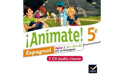 Animate Espagnol 5e éd. 2014 - 2 CD audio classe