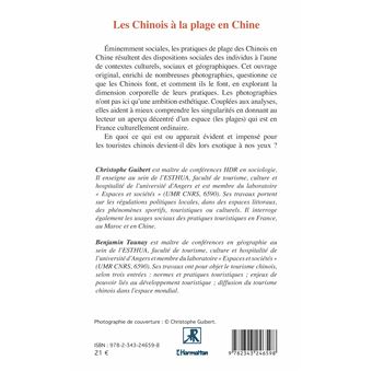 Les Chinois à la plage en Chine