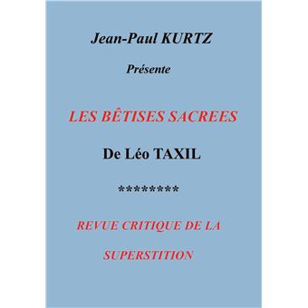 Les Bêtises Sacrées