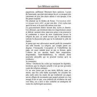 Les Bêtises Sacrées