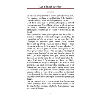 Les Bêtises Sacrées