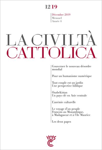 Civilta Cattolica Novembre-Décembre 2019