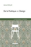 De la poétique en design