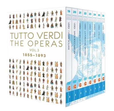 Verdi : Intégrale des opéras Volume 3 Blu-ray