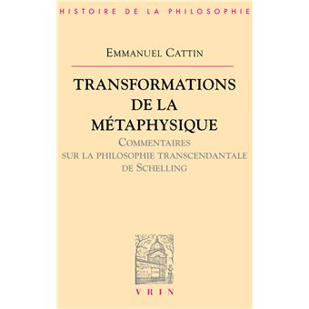 Transformations de la métaphysique.