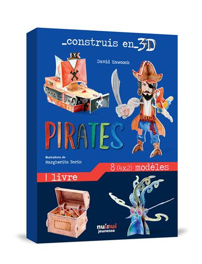 Construis en 3d - pirates